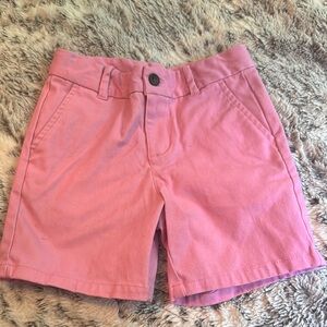 Pink flat front boys Shorts